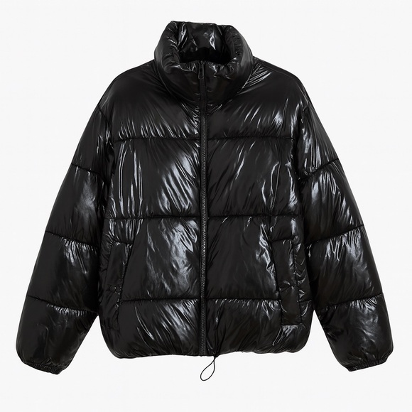 Primark Jackets & Blazers - Rita Ora Women's Black Puffer Jacket